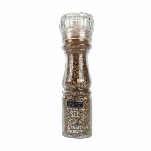 Gold salt & crunchy seeds grinder
